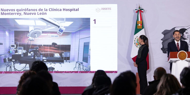 Se invierten 20 mil mdp en el salto tecnológico en el IMSS, ISSSTE e IMSS Bienestar: Claudia Sheinbaum