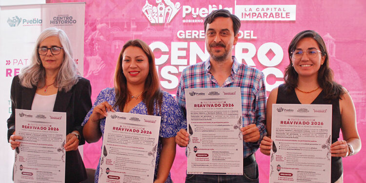 Gobierno de Pepe Chedraui impulsa «Patrimonio Reavivado 2026» para fortalecer la conservación del patrimonio cultural de Puebla