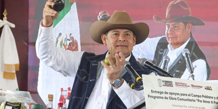 En Puebla pasamos de la pobreza alimentaria a la riqueza comunitaria: Armenta Mier