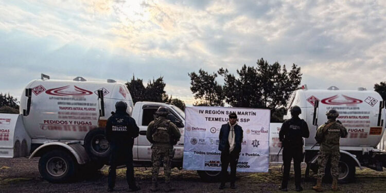 Policía Estatal y Marina detienen a hombre dedicado al robo de gas
