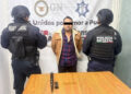 Policía Estatal detiene a hombre armado en Tochimilco