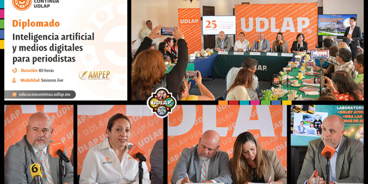 La UDLAP y AMPEP impulsan la actualización y profesionalización del gremio periodístico