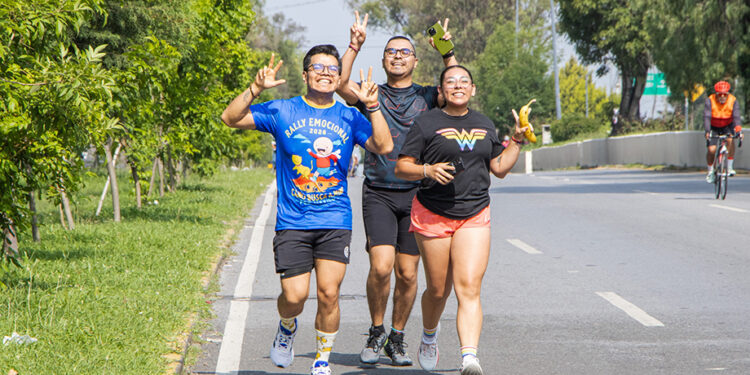 Fortalece gobierno estatal movilidad activa con Vía Recreativa Metropolitana