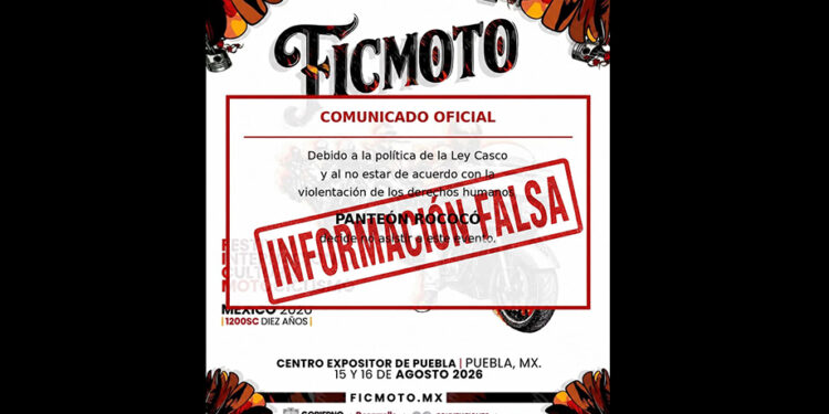 Falso que se hayan cancelado el Festival Internacional de la Cultura y FICMOTO 2026