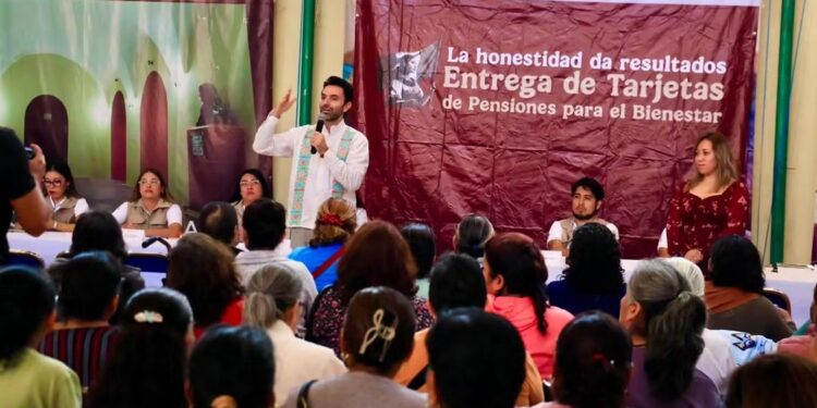 Bienestar realiza en Puebla del 24 al 30 de agosto la entrega de tarjetas de las Pensiones Mujeres Bienestar y para Adultos Mayores
