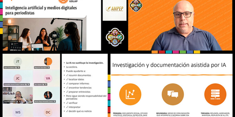 La UDLAP y AMPEP fortalecen la formación de periodistas con taller sobre creación de contenidos con inteligencia artificial