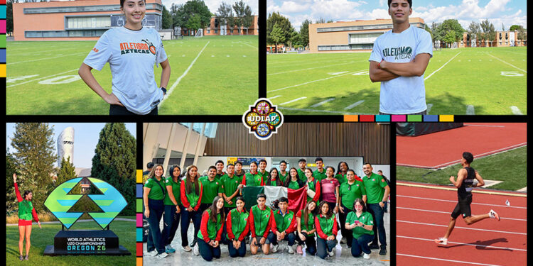 Aztecas de la UDLAP representan a México en el Mundial de Atletismo Sub-20