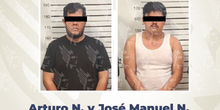 Inicia FGE carpeta de investigación a dos hombres por robo agravado a comercio