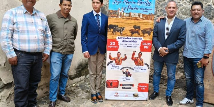Anuncian en Piedras Negras la Corrida Mixta de Feria para José María Morelos, Tetla, Tlaxcala