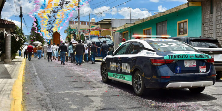 Saldo blanco durante fiestas patronales de Ocoyucan