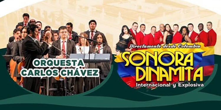 El Circuito Nacional de Orquestas Por la Paz, en Cuautla, Morelos, presenta una jornada llena de música de concierto, popular, cumbia y tropical