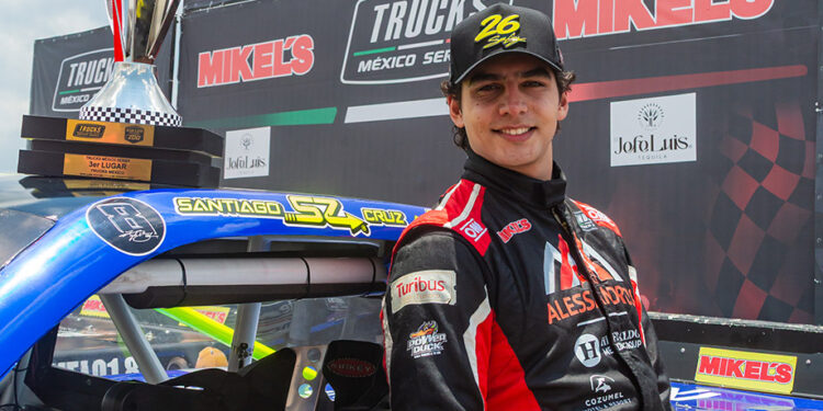 Santiago Cruz se sube al podio en San Luis