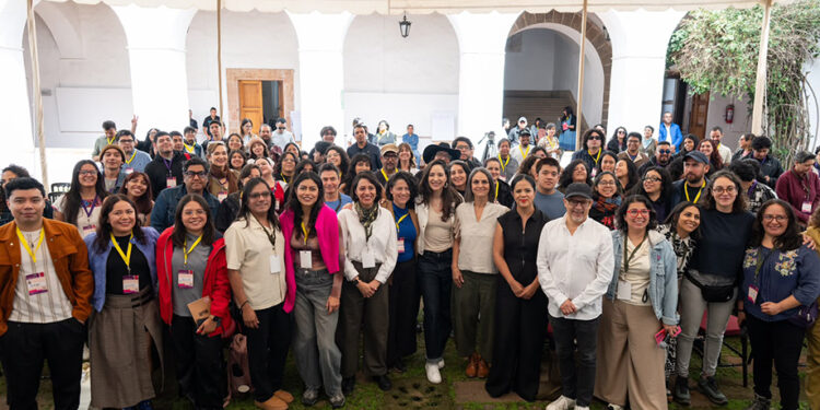 La secretaria de Cultura, Claudia Curiel de Icaza, inaugura el Segundo Encuentro Nacional de Comunidades Audiovisuales
