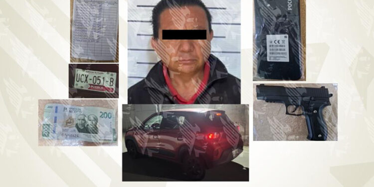 Investiga FGE a sujeto detenido por presunta extorsión y amenazas en Tehuacán
