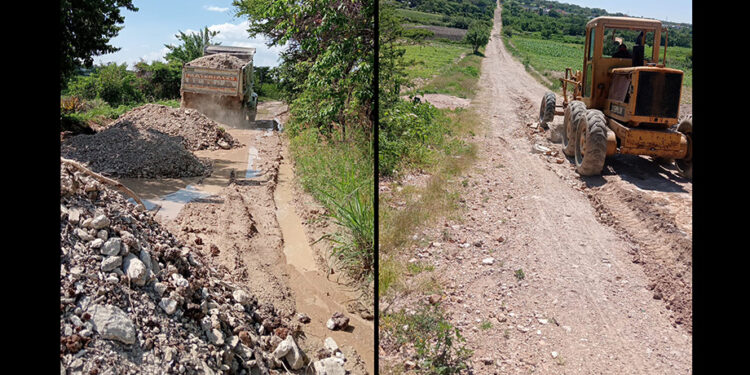 Atienden caminos y amplía la red eléctrica en Ahuatempan