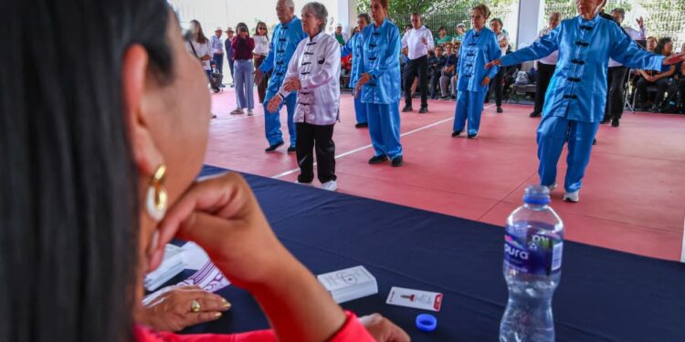 Rehabilitaron canchas en la Casa del Abue para dar mayor dignidad a este sector: TFD