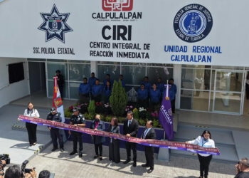 Inaugura Gobernadora nuevas instalaciones del Centro Integral de Reacción Inmediata en Calpulalpan