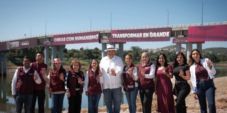 Tras 70 años de espera, el puente de la transformación beneficia a 1.7 millones de personas: MORENA Puebla
