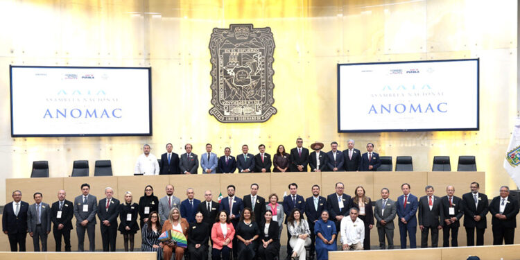 Inauguran en el Congreso de Puebla la XXIX Asamblea Nacional de la ANOMAC, un espacio para la profesionalización parlamentaria