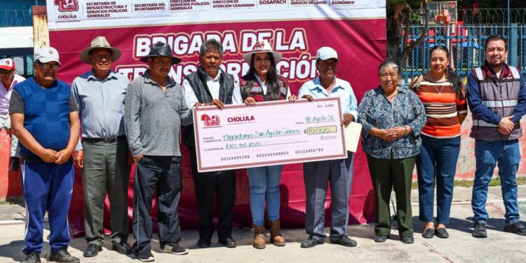Fortalece Tonantzin Fernández la atención a las juntas auxiliares con la Brigada de la Transformación