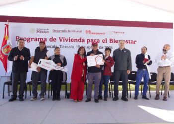 INFONAVIT entrega primeras Viviendas del Bienestar a derechohabientes de Tlaxcala