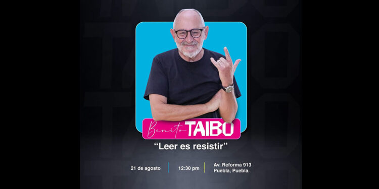 Casa de la Reina BUAP escenario para la presentación de Benito Taibo