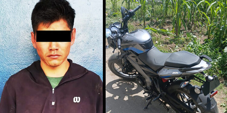 Detiene Policía Estatal a hombre armado en Texmelucan