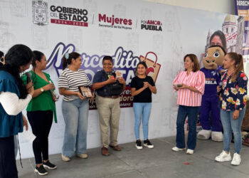 Consolida Mercadita Violeta oportunidades económicas para las poblanas