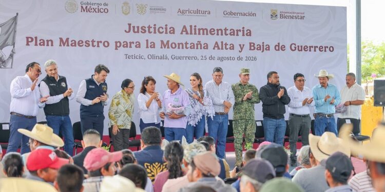 Agricultura pone en marcha plan integral para reactivar el campo en la Montaña de Guerrero
