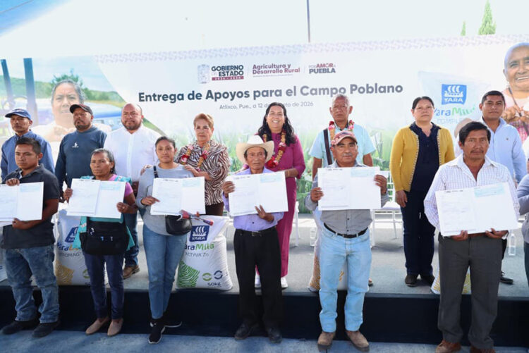Con más apoyos, SADR impulsa la transformación del campo en Atlixco