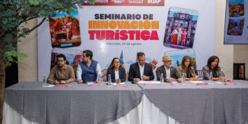 Presentan BUAP y gobierno de Pepe Chedraui seminario de Innovación Turística