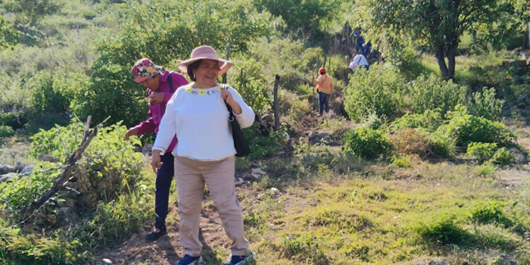 Logran obra comunitaria para El Cascalote