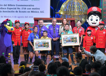 Celebra Lotería Nacional el Centenario de los Scouts en México y su historia de formación en niñas, niños y jóvenes