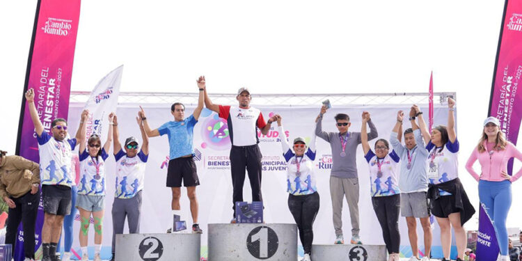 Reúne Ayuntamiento de San Andrés Cholula a más de 2 mil participantes en la carrera «Corre por las Juventudes»