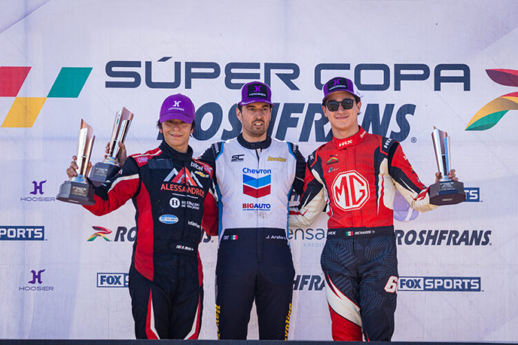 El zacatecano José Arellano obtiene su primer triunfo en la GTM PRO 1 de Súper Copa Roshfrans
