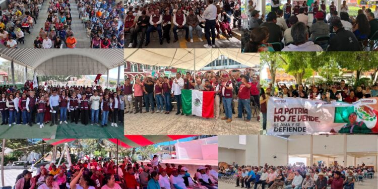 MORENA Puebla fortalece en el territorio la defensa de la soberanía nacional