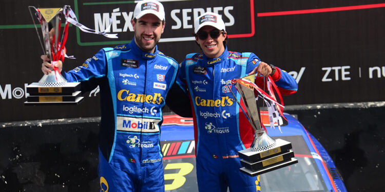Max Gutiérrez se llevó la Nascar México Series en el Súper Óvalo Potosino