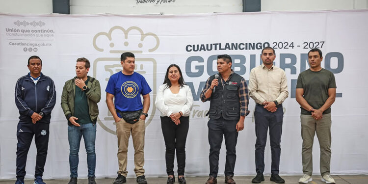 Omar Muñoz fortalece el deporte en Cuautlancingo