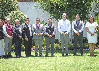 Fortalecen Cuautlancingo, Puebla, Coronango y San Pedro Cholula coordinación en materia de seguridad