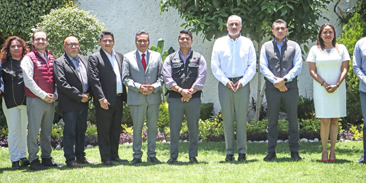 Fortalecen Cuautlancingo, Puebla, Coronango y San Pedro Cholula coordinación en materia de seguridad