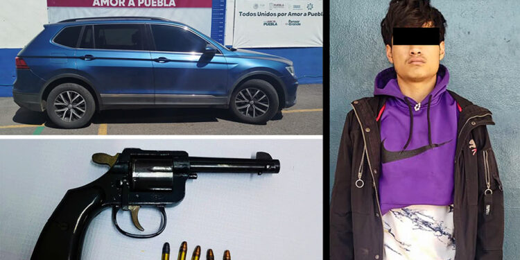 Policía Estatal y Guardia Nacional recuperan vehículo robado