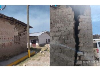 Ahora el terremoto fue en Perú de 7.2
