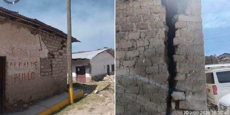Ahora el terremoto fue en Perú de 7.2