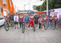 Omar Muñoz impulsa deporte y convivencia familiar con Rodada Eco-Urbana