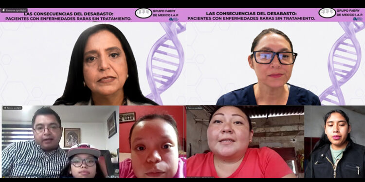 Personas con enfermedades raras en México enfrentan crisis por desabasto de terapias de reemplazo enzimático