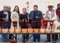 Con 500 faroles, Tonantzin Fernández respalda las tradiciones de Cholula