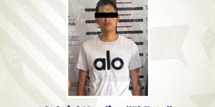 Aprehende Fiscalía a Gabriel N., alias “El Tato”, por homicidio calificado y tentativa de homicidio en centro nocturno