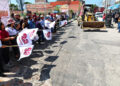 Tonantzin Fernández cumple con más acciones de obra pública en beneficio de San Pedro Cholula
