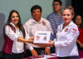 Reafirma Tonantzin Fernández su compromiso con la base trabajadora de San Pedro Cholula