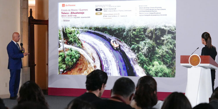 Mejor comunicación es desarrollo y bienestar: presidenta; avanza Programa de Infraestructura Carretera con inversión de 647 mil 832 mdp